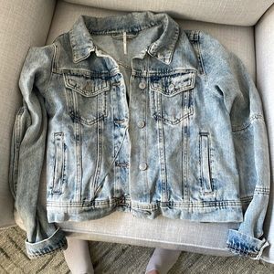 Free people denim jacket